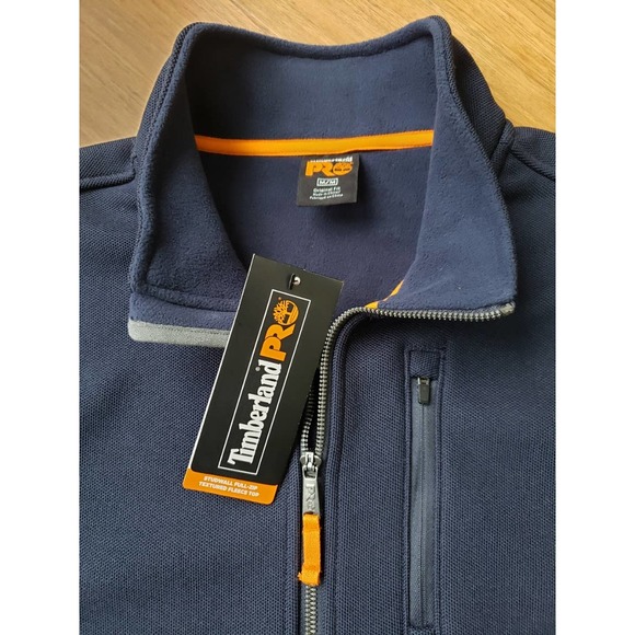 🆕 Timberland Pro Studwall Full-Zip Fleece Jacket - Picture 3 of 3